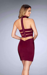8 of 8 La Femme 25062 Burgundy