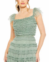 3 of 6 Mac Duggal 8052 Dress Jade