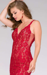 4 of 6 Jovani 48994 Red