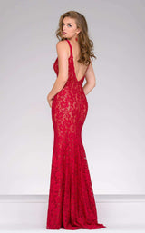 2 of 6 Jovani 48994 Red