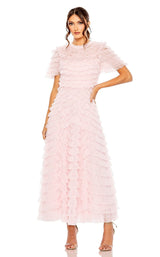 2 of 6 Mac Duggal 8055 Dress Rose