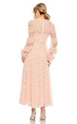 3 of 3 Mac Duggal 8057 Dress Porcelain