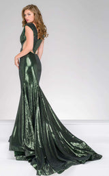 2 of 4 Jovani 56969 Olive