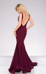 2 of 15 Jovani 47100 Burgundy