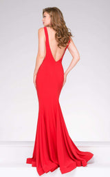 4 of 15 Jovani 47100 Red