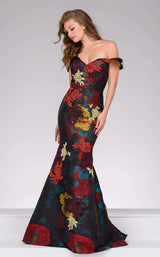1 of 4 Jovani 47698 Print