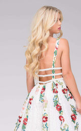 6 of 7 Jovani 48891 Off White/Multi