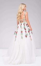 4 of 7 Jovani 48891 Off White/Multi