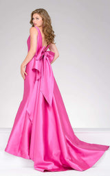 2 of 5 Jovani 41644 Fuchsia