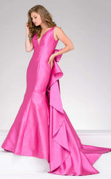 1 of 5 Jovani 41644 Fuchsia