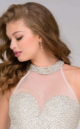 8 of 13 Jovani 42319 Off White