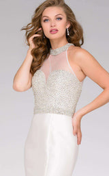 5 of 13 Jovani 42319 Off White