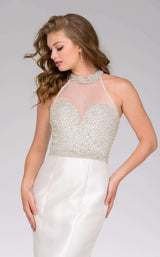7 of 13 Jovani 42319 Off White