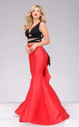 1 of 8 Jovani 42475 Black/Red