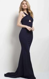 12 of 13 Jovani 43029 Navy