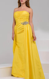 5 of 11 Jovani 45079 Yellow