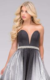 3 of 4 Jovani 45305 Gray