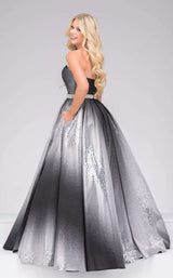 2 of 4 Jovani 45305 Gray