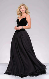 1 of 4 Jovani 46606 Black