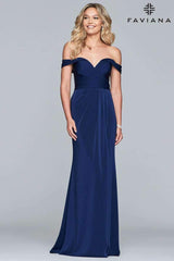 13 of 13 Faviana 8083 Navy