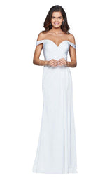 2 of 13 Faviana 8083 Ivory