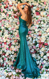 2 of 4 Clarisse 810110 Dress Forest-Green