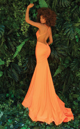 2 of 4 Clarisse 810114 Dress Neon-Orange