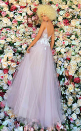 2 of 4 Clarisse 810152 Dress Mauve-Nude