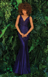 1 of 4 Clarisse 810160 Dress Purple