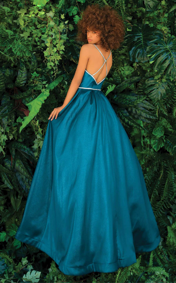 Clarisse 810194 Dress Peacock