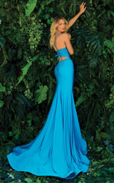 3 of 6 Clarisse 810197 Dress Ocean-Blue