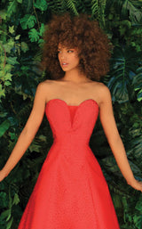 4 of 6 Clarisse 810201 Dress Red