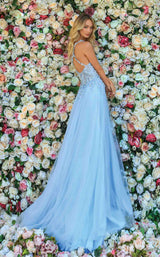 2 of 4 Clarisse 810215 Dress Powder-Blue