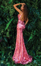 2 of 4 Clarisse 810247 Dress Hot-Pink