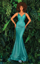 2 of 6 Clarisse 810252 Dress Seafoam