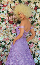 4 of 4 Clarisse 810262 Dress Violet