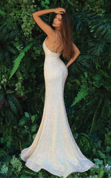 2 of 4 Clarisse 810299 Dress Iridescent-Cream