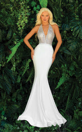 1 of 4 Clarisse 810300 Dress Ivory