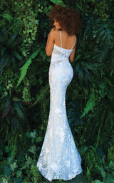 2 of 4 Clarisse 810303 Dress White-Iridescent-Blue