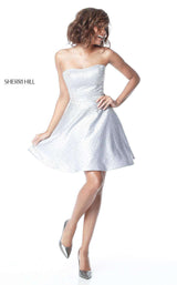 3 of 9 Sherri Hill 51365 Ivory