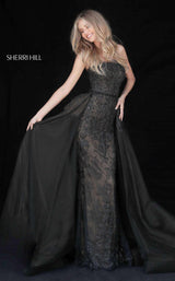 5 of 5 Sherri Hill 51384 Black