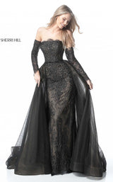 5 of 5 Sherri Hill 51384 Black