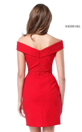 7 of 7 Sherri Hill 51425 Red