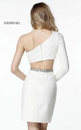 3 of 3 Sherri Hill 51444 Ivory