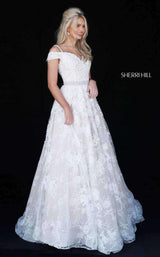 3 of 9 Sherri Hill 51451 Ivory/Nude