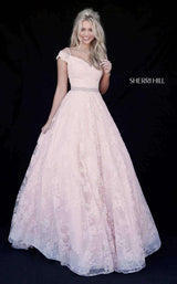 5 of 9 Sherri Hill 51451 Blush