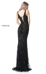 2 of 3 Sherri Hill 51473 Black