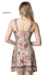 6 of 6 Sherri Hill 51489 Nude/Multi