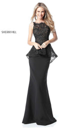 1 of 2 Sherri Hill 51490 Black