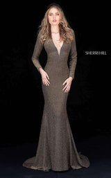 4 of 5 Sherri Hill 51533 Gold